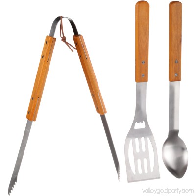 Ozark Trail Outdoor Equipment Cooking Tool Set 3 pc Pack 556339906